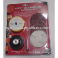 6-pc 3&quot; Velcro Rolok Sanding Kit